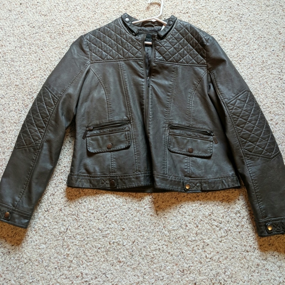 Leather jacket